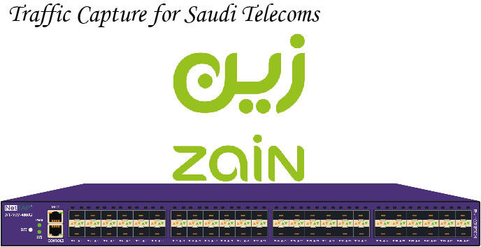 NPB ابزارهای ضبط شبکه NPB برای ارتباطات عربستان سعودی در Zain Cloud